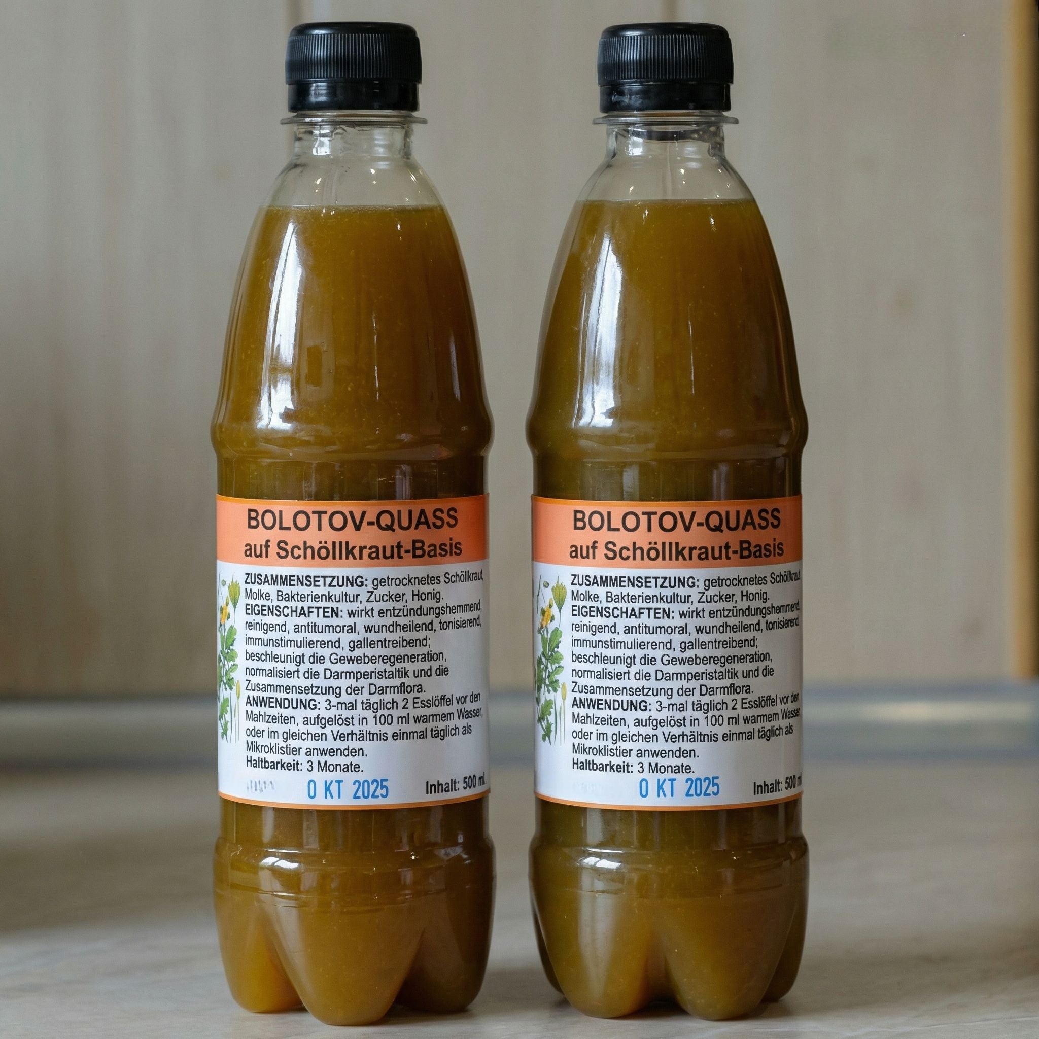 Bolotov-Quass mit Schöllkraut