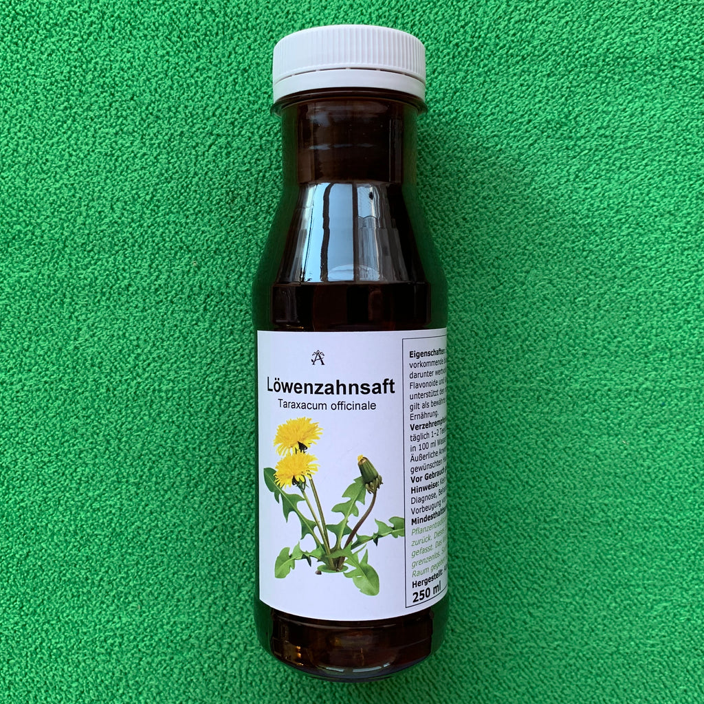 Löwenzahnsaft 250 ml Taraxacum officinale Schweiz