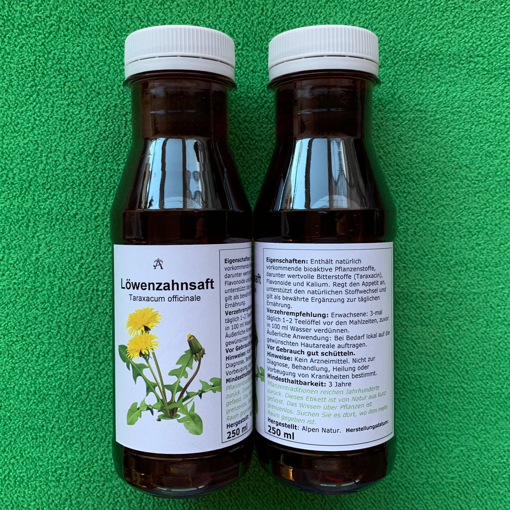 Löwenzahn Frischpflanzensaft 250 ml