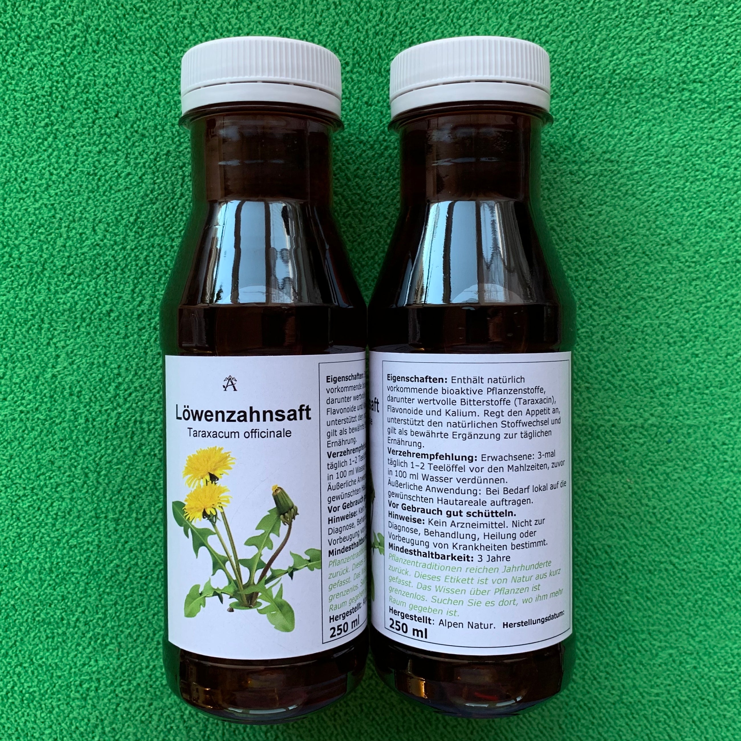 Löwenzahn Frischpflanzensaft 250 ml