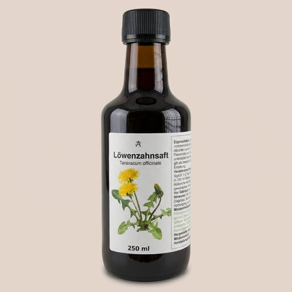 Löwenzahnsaft 250 ml Taraxacum officinale Schweiz