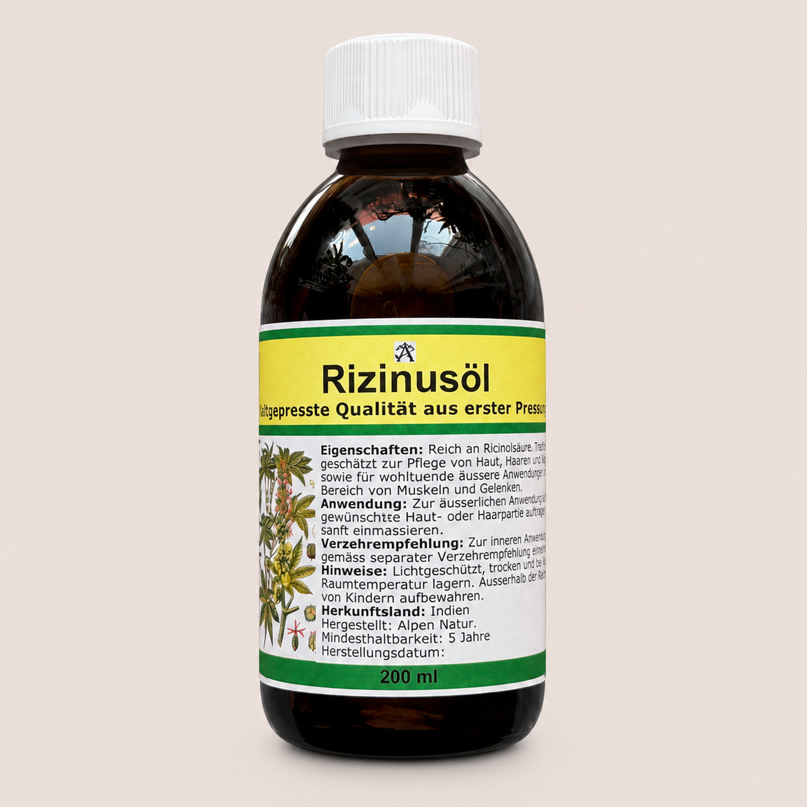 Rizinusöl Castor Oil 200 ml