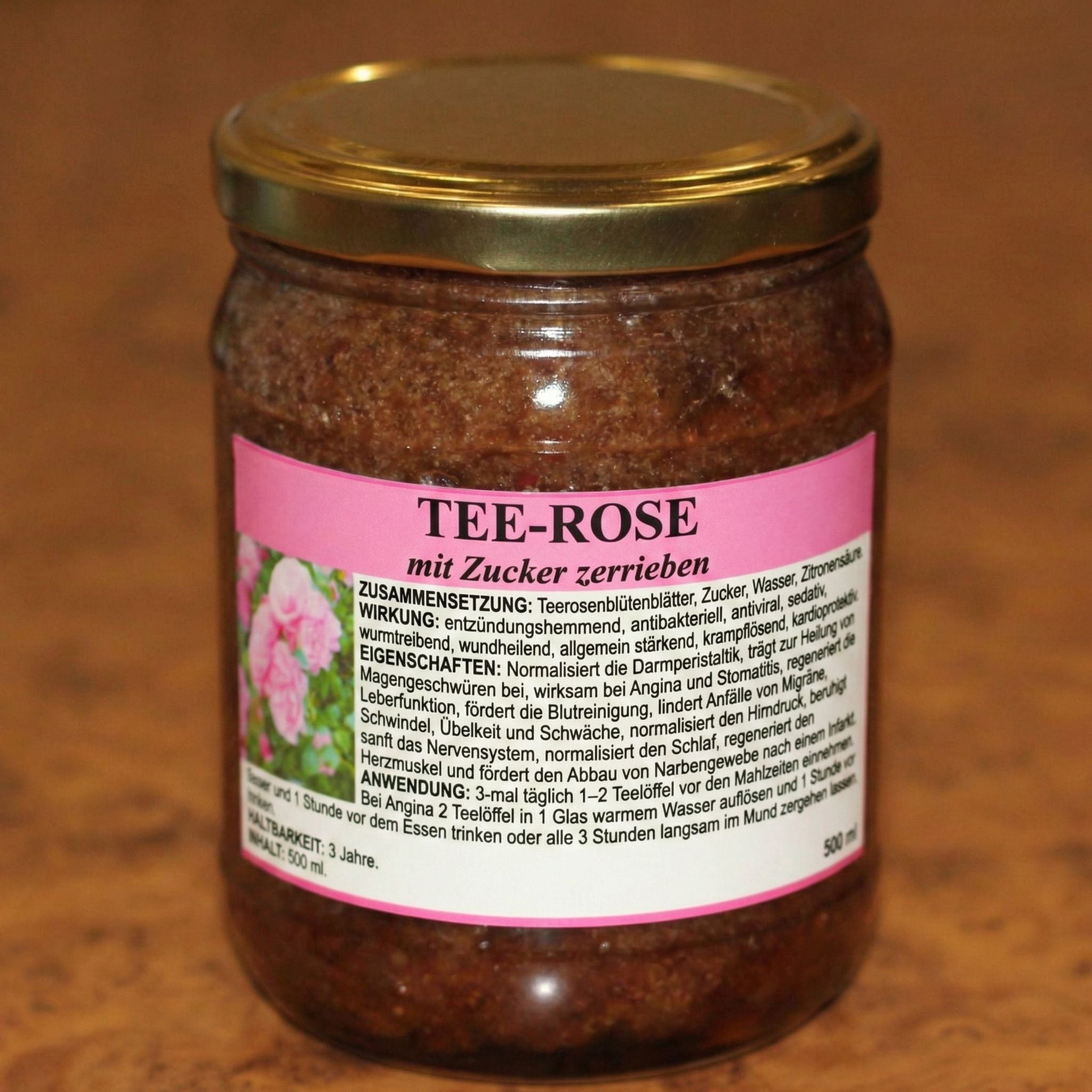 Teerosen-Konfitüre
