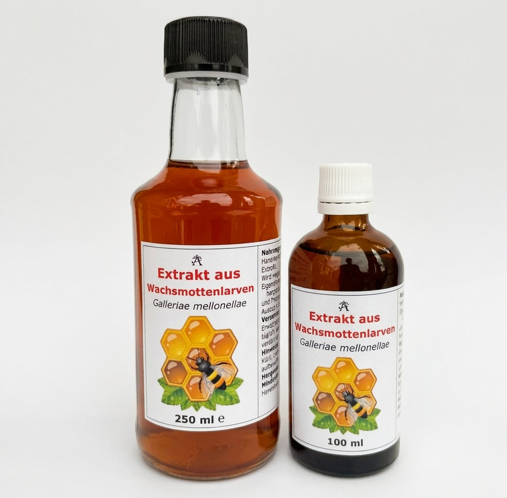 Wachsmotten-Extrakt 100 ml Galleria mellonella Schweiz