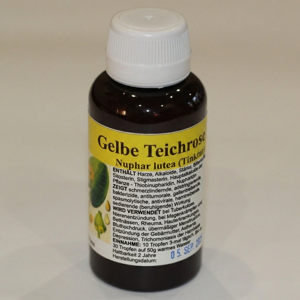 Gelbe Teichrosen Tinktur Nuphar lutea 100 ml Schweiz