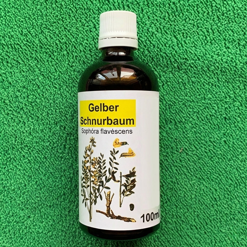 Gelbliche Schnurbaum Tinktur