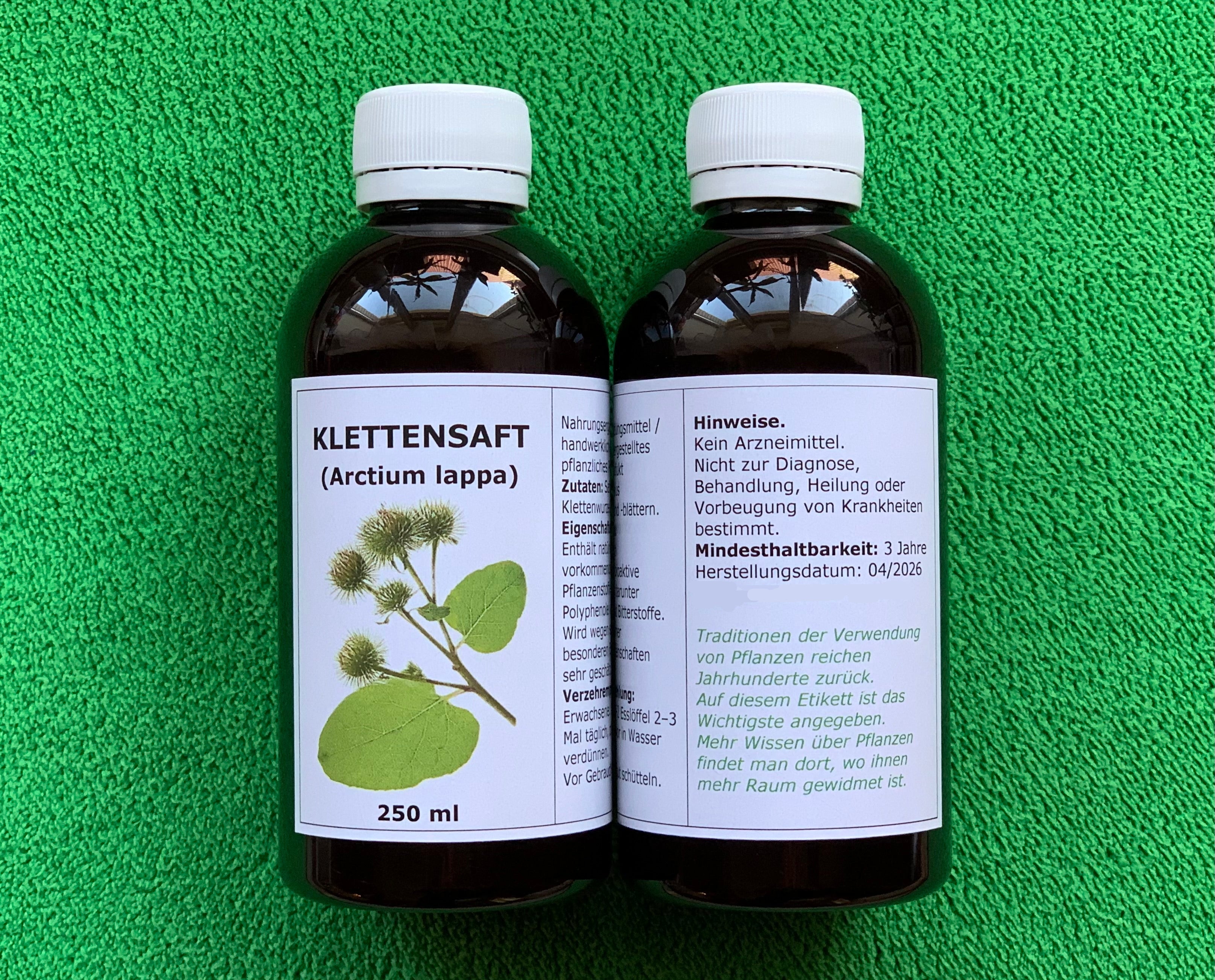 Klettenwurzel Saft kaufen Schweiz
