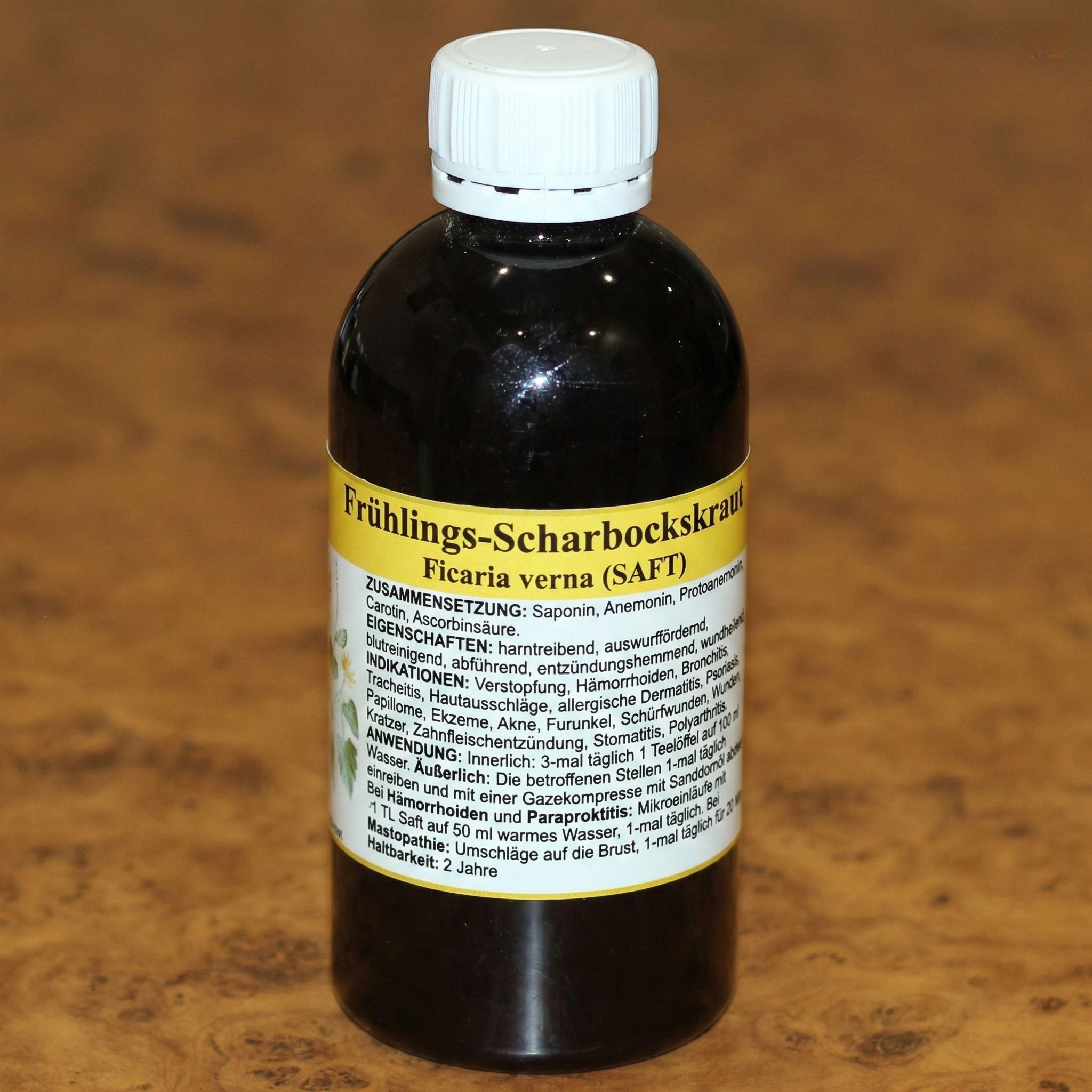 Ficaria verna Pflanzensaft 200 ml