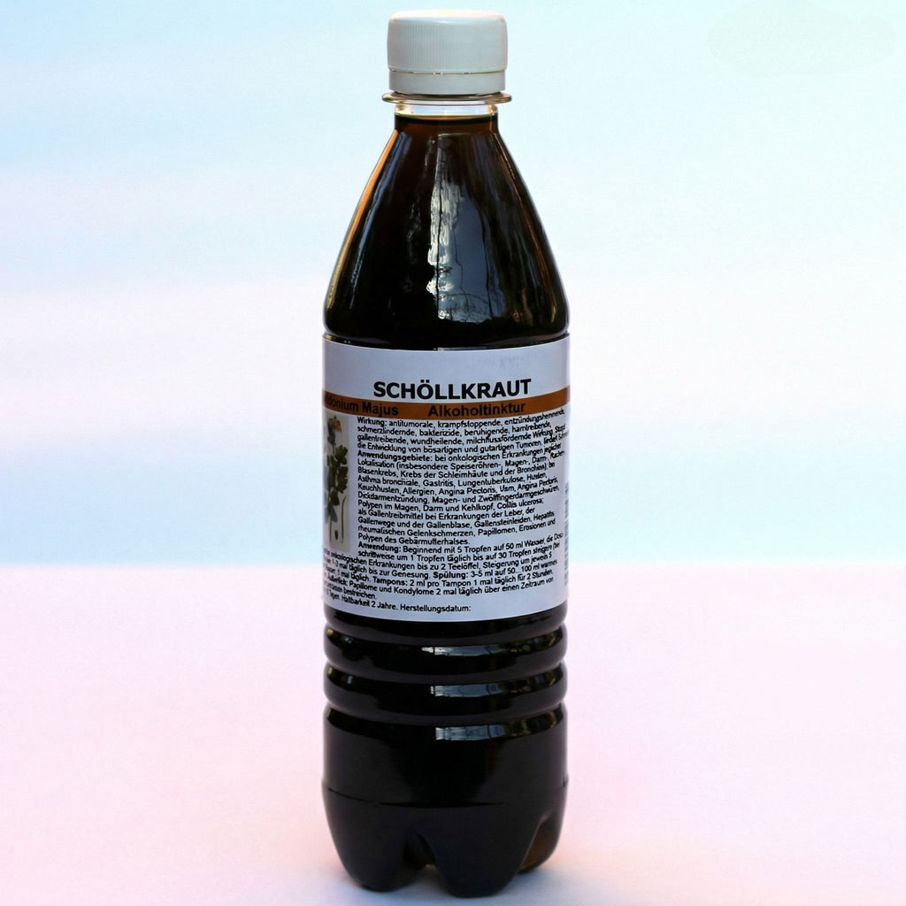Schöllkraut Tinktur 0,5 l Chelidonium majus Schweiz