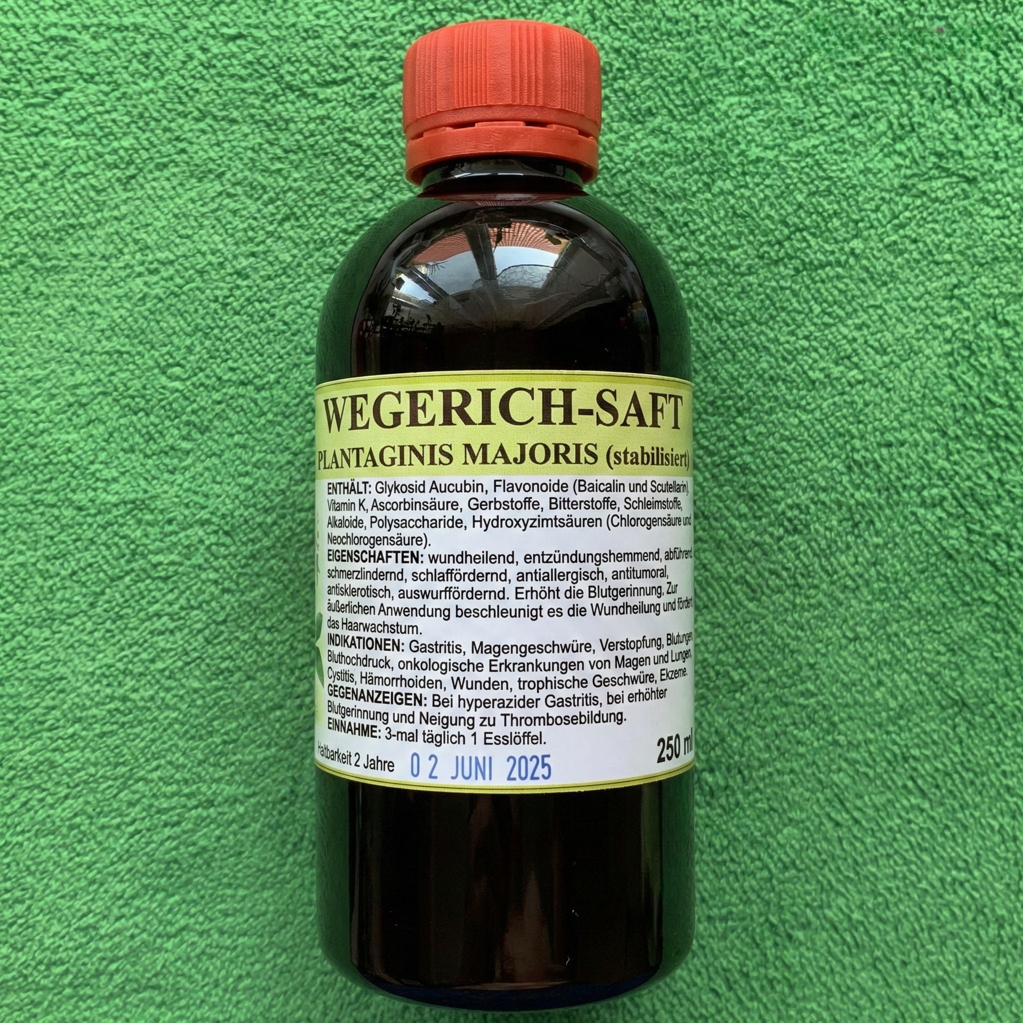 Spitzwegerich Saft 250 ml Schweiz